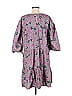 Sundry 100% Cotton Floral Multi Color Green Casual Dress Size Med (2) - photo 2
