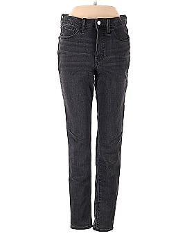 Madewell 9" Mid-Rise Roadtripper Supersoft Jeans in Ashmont Wash (view 1)