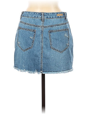 True Craft Denim Skirt (view 2)