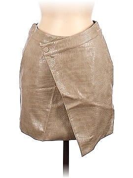 Nicholas Faux Leather Skirt (view 1)