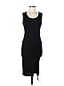 21 Saints Solid Black Cocktail Dress Size M - photo 1