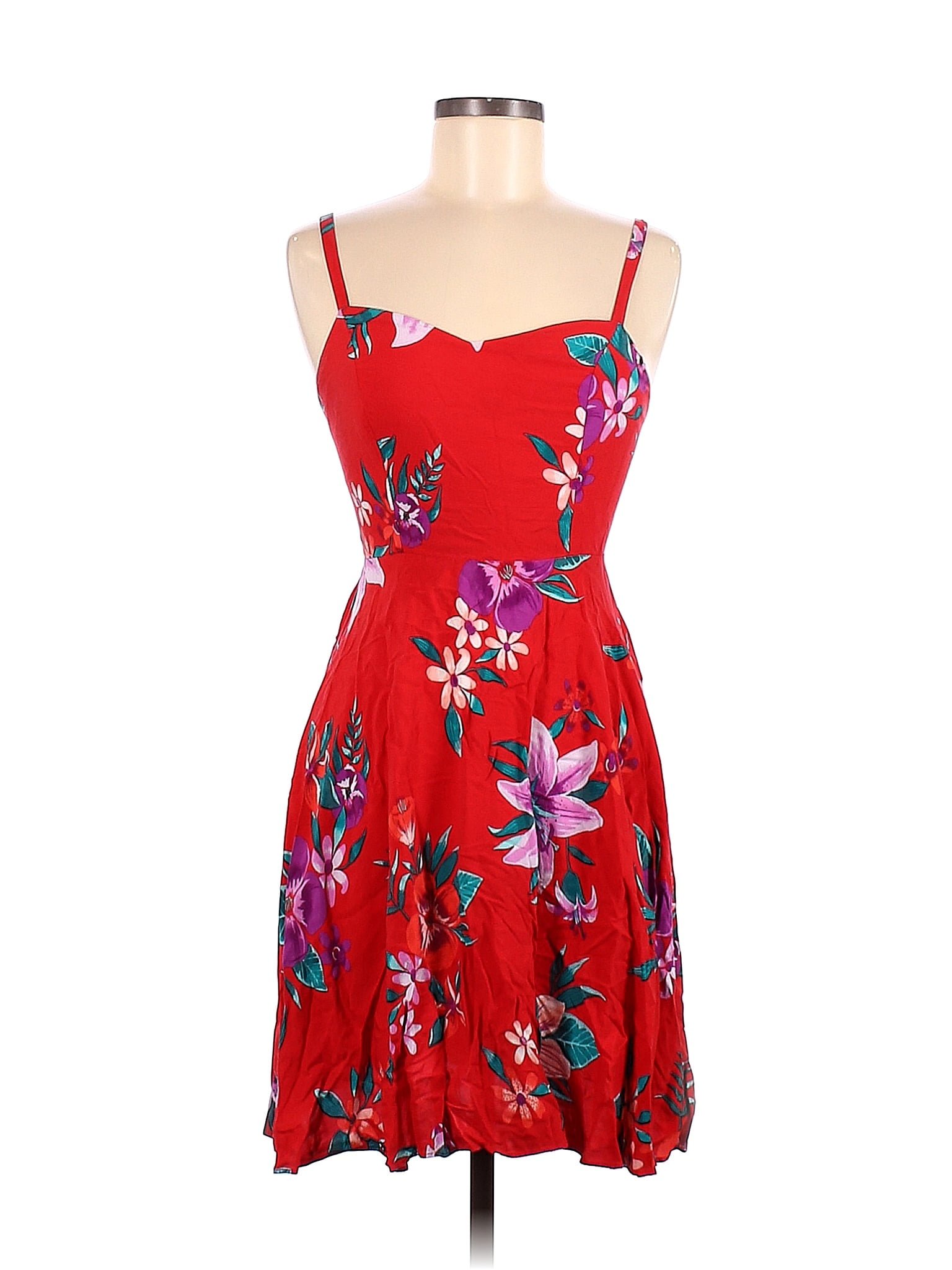 Old navy hotsell red floral dress