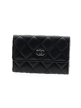 Chanel Leather Flap Coin Purse Wallet (view 1)