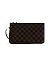 Louis Vuitton 100% Coated Canvas Checkered-gingham Brown Neverfull Pouch One Size - photo 1
