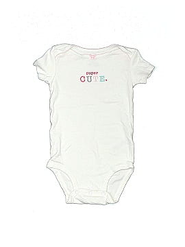 Carter's Short Sleeve Onesie (view 1)