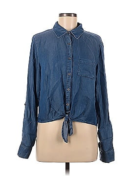 Forever 21 Long Sleeve Button-Down Shirt (view 1)