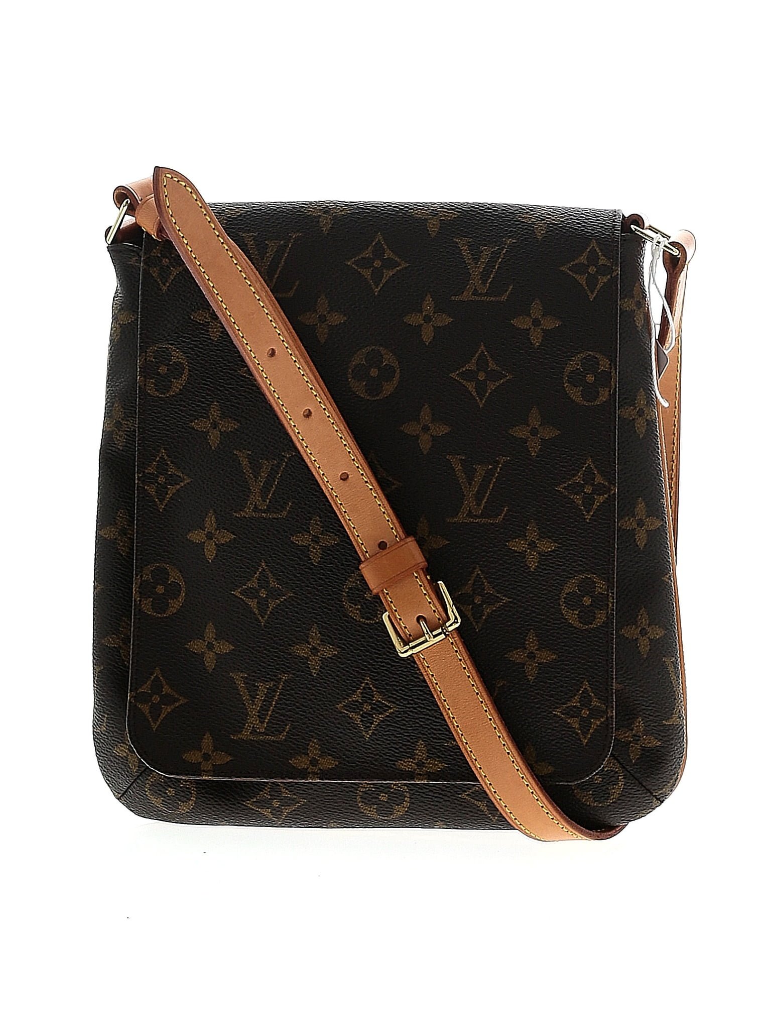 Louis Vuitton 100% Coated Canvas Black Brown Monogram Musette Salsa  Shoulder Bag One Size - 41% off