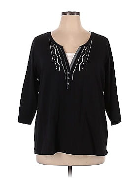 D&Co. 3/4 Sleeve Blouse (view 1)