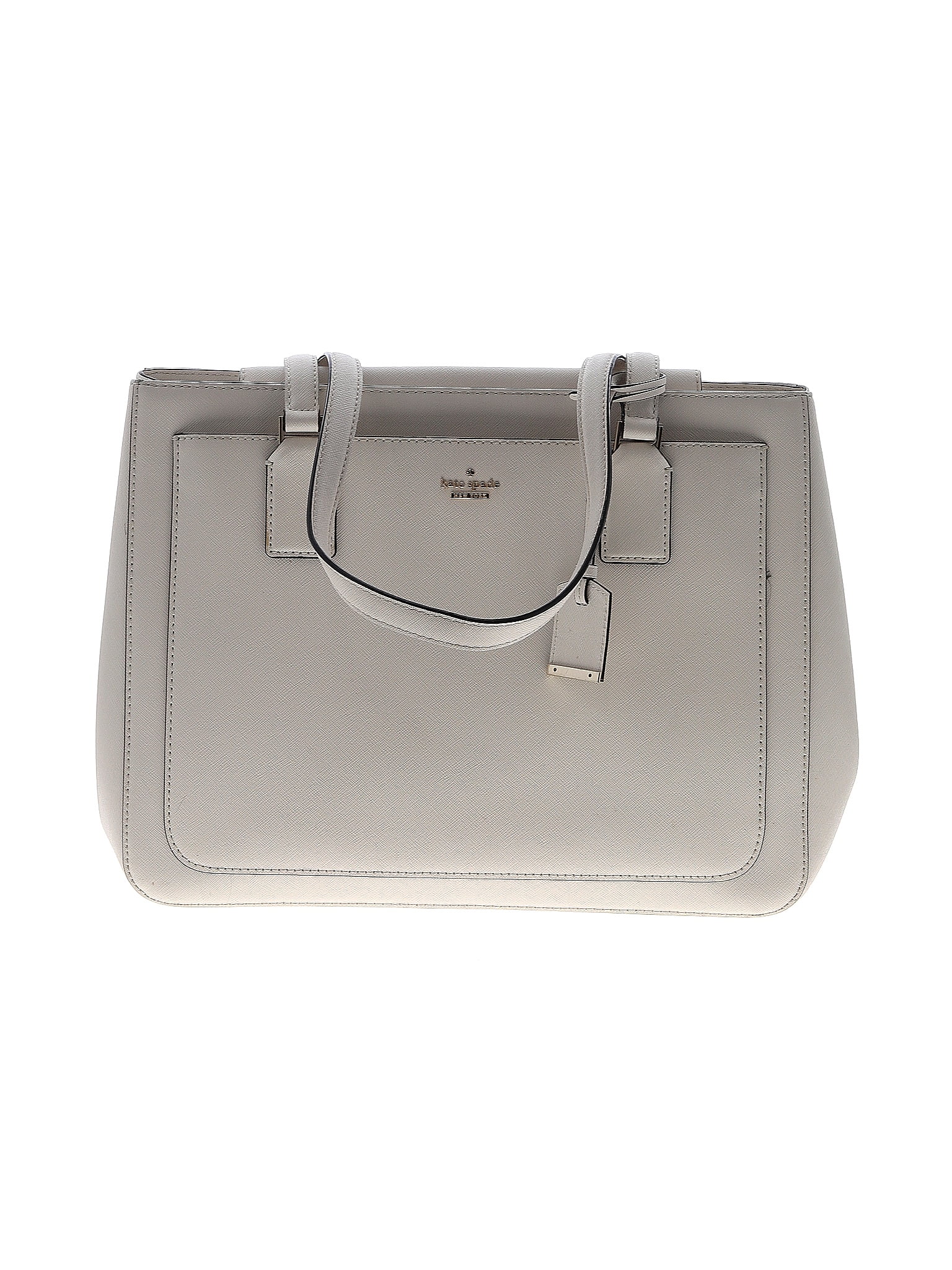 Kate Spade New York 100 Leather Ivory Leather Shoulder Bag One Size