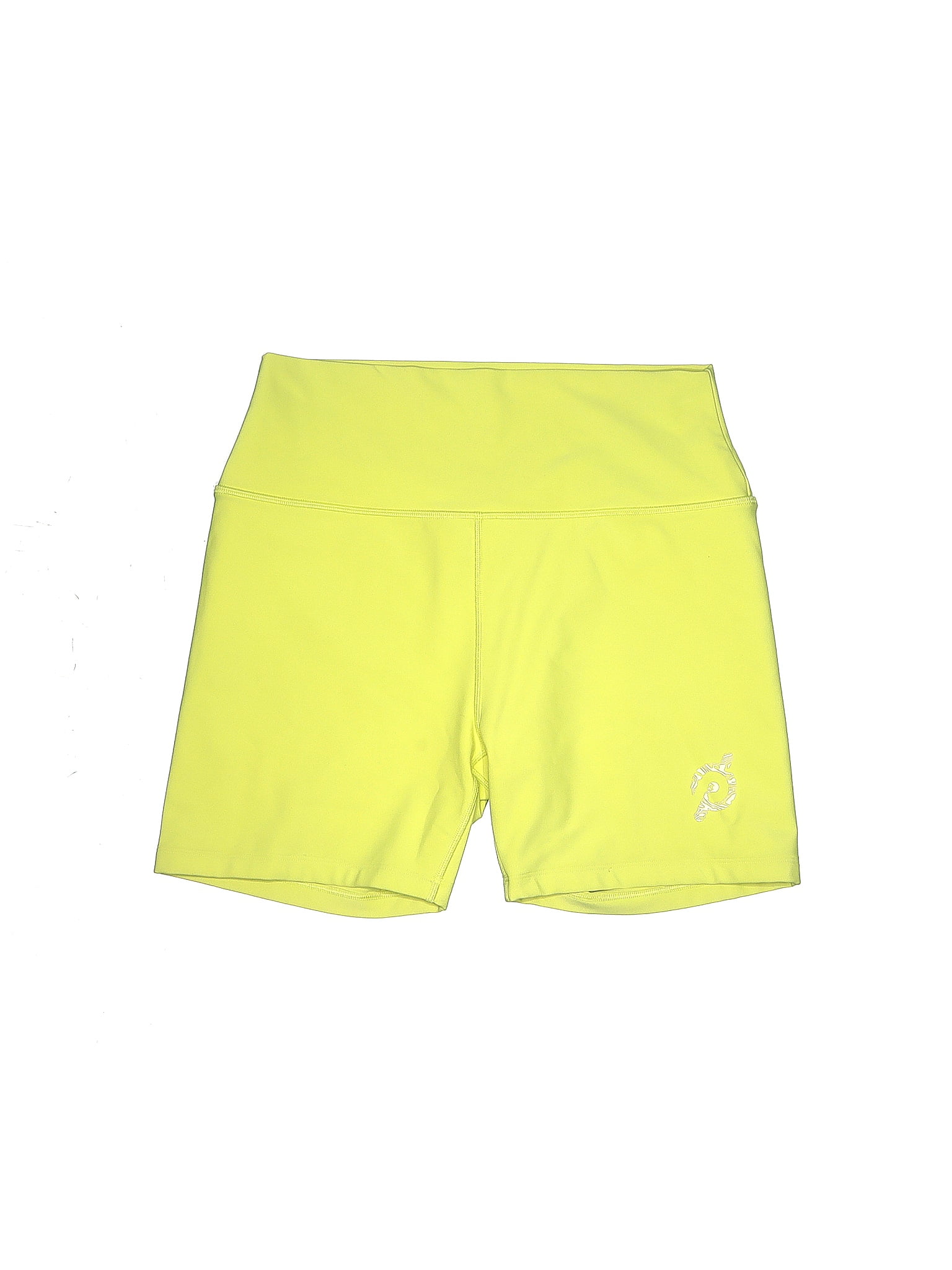 Peloton Yellow Athletic Shorts for Women