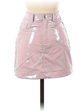 LPA Faux Leather Skirt (view 1)