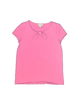 Kate Spade New York Solid Pink Short Sleeve T-Shirt Size 14 - 56