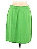 St. John Collection Solid Green Casual Skirt Size 12 - photo 1
