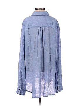 Skies Are Blue Long Sleeve Button-Down Shirt (view 2)