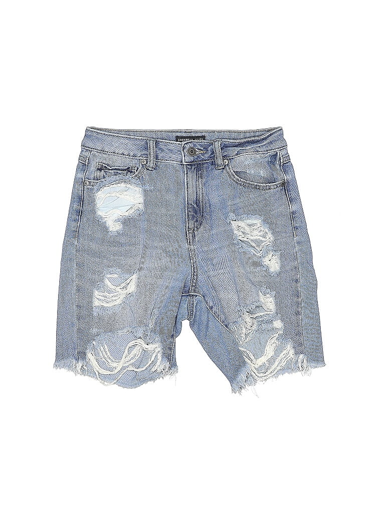 Pre-owned Sincerely Jules Denim Shorts In Blue