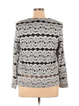 Leslie Fay Long Sleeve Top (view 2)