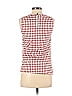 J.Crew Red Tan Sleeveless Blouse Size 00 - photo 2