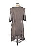 So Allure Gray Casual Dress Size S - photo 2