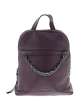 Calvin Klein Leather Backpack (view 1)