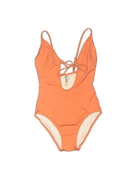 Solid & Striped One Piece Swimsuit (view 1)