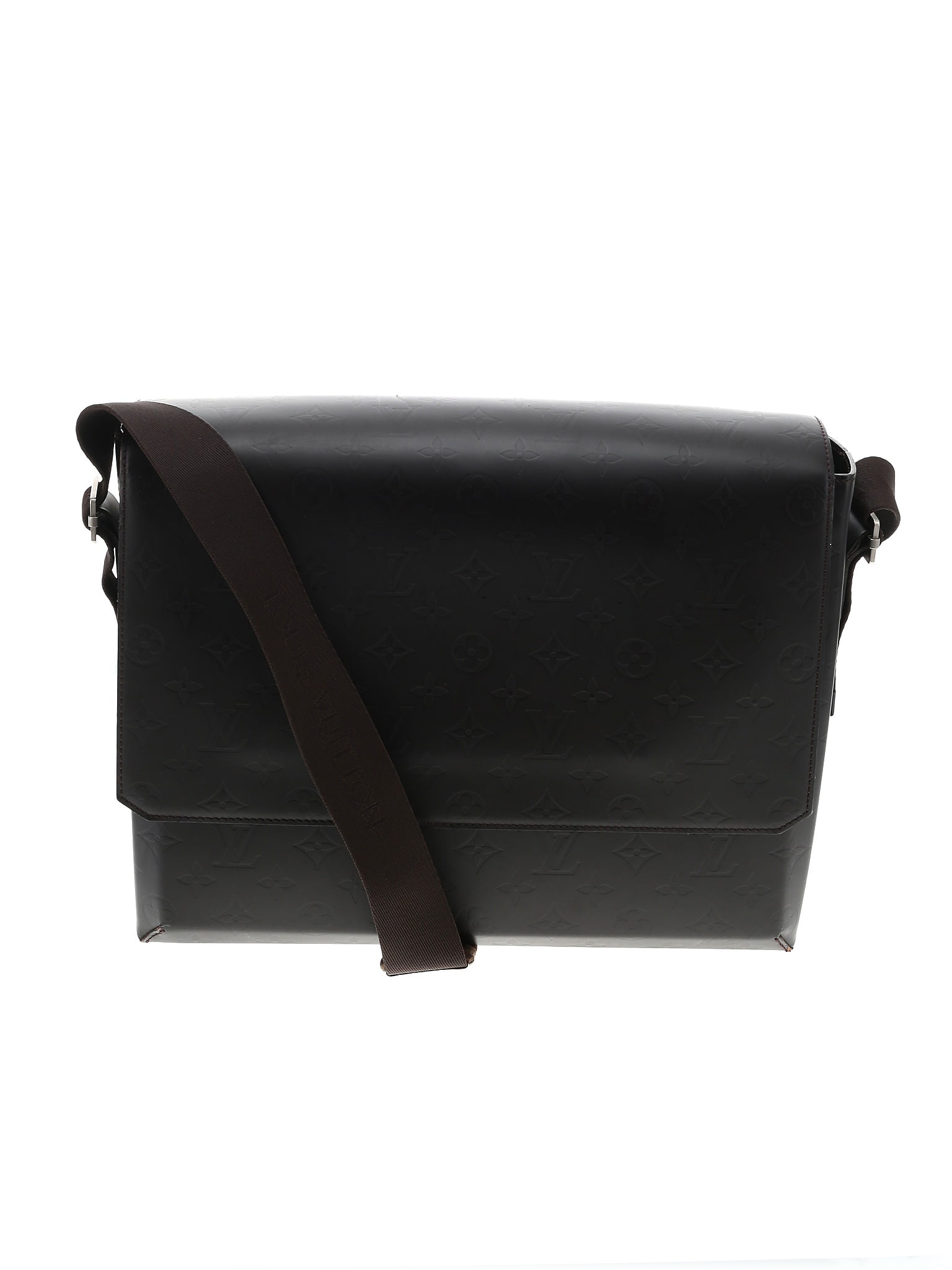 Louis Vuitton Brown Monogram Vernis Glace Fonzie Messenger Bag