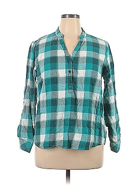 Riders by Lee Long Sleeve Button-Down Shirt (view 1)