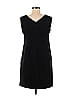 Tommy Hilfiger Solid Black Casual Dress Size 8 - photo 2