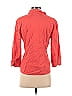St. John's Bay Red Long Sleeve Button-Down Shirt Size M - photo 2