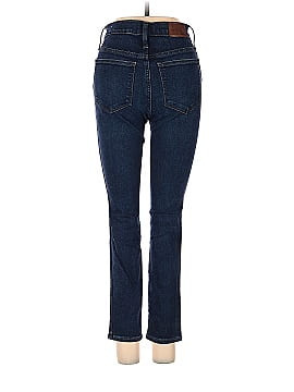 Madewell Petite 10" High-Rise Skinny Jeans in Hayes Wash (view 2)