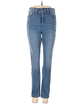 Madewell Curvy Roadtripper Supersoft Jeggings in Sunbury Wash (view 1)
