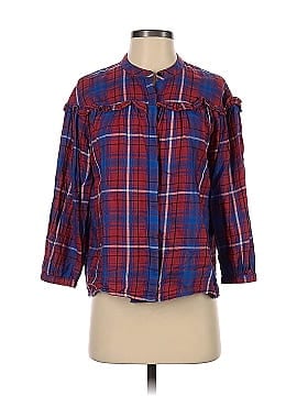 Madewell 3/4 Sleeve Button-Down Shirt (view 1)