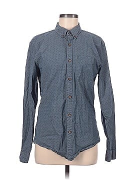 American Eagle Outfitters Long Sleeve Button-Down Shirt (view 1)