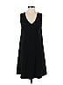 Love, Hanna Solid Black Casual Dress Size S - photo 1
