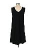 Love, Hanna Solid Black Casual Dress Size S - photo 2