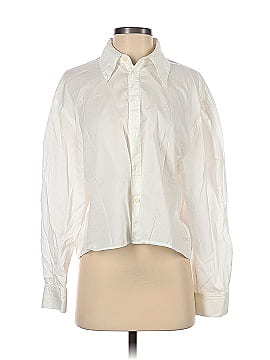 Tibi Long Sleeve Button-Down Shirt (view 1)
