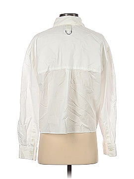 Tibi Long Sleeve Button-Down Shirt (view 2)