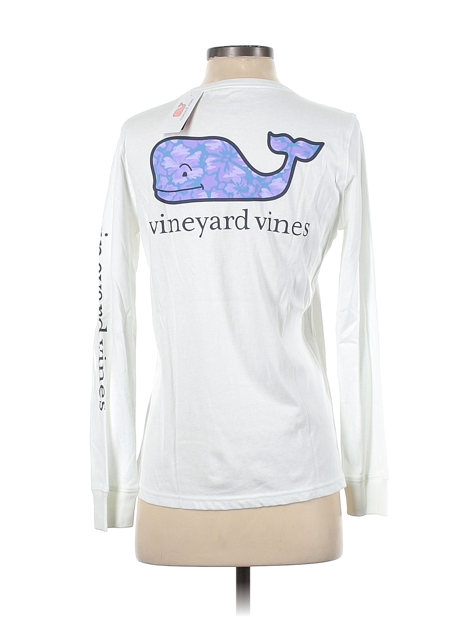 Men's Vineyard Vines White New England Patriots Big & Tall Helmet T-Shirt