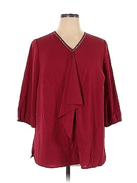 Catherines 3/4 Sleeve Blouse (view 1)