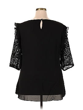 City Chic 3/4 Sleeve Blouse (view 2)