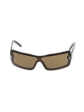 Chanel Solid Brown 5067 Sunglasses One Size - 49% off