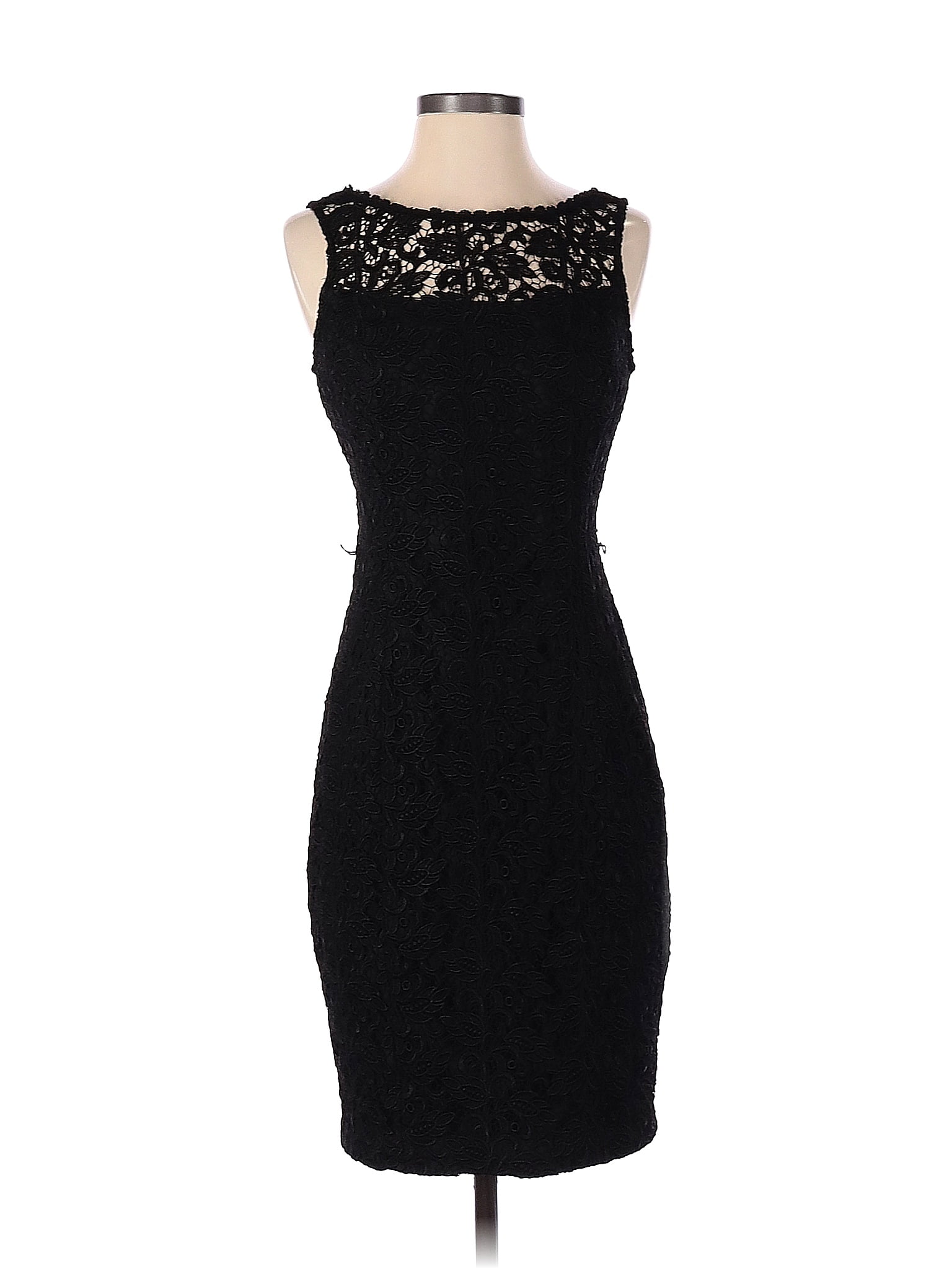 black halter dress mini Capriana Low Back Plus Size A Line odds-ends-ef Size:UK7