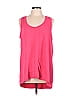 Willow & Clay Pink Sleeveless T-Shirt Size L - photo 1