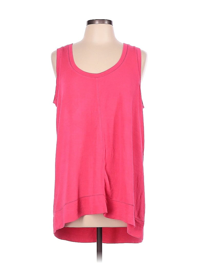 Willow & Clay Pink Sleeveless T-Shirt Size L - photo 1