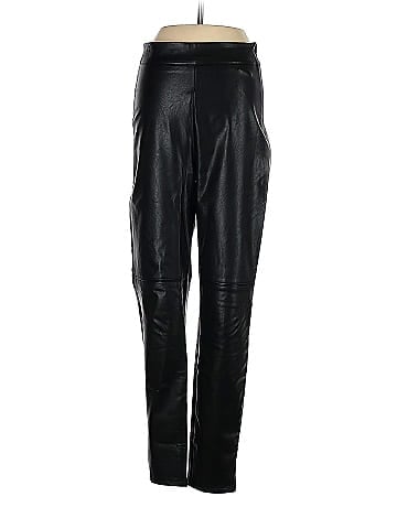 Stradivarius Faux Leather Pants (view 1)