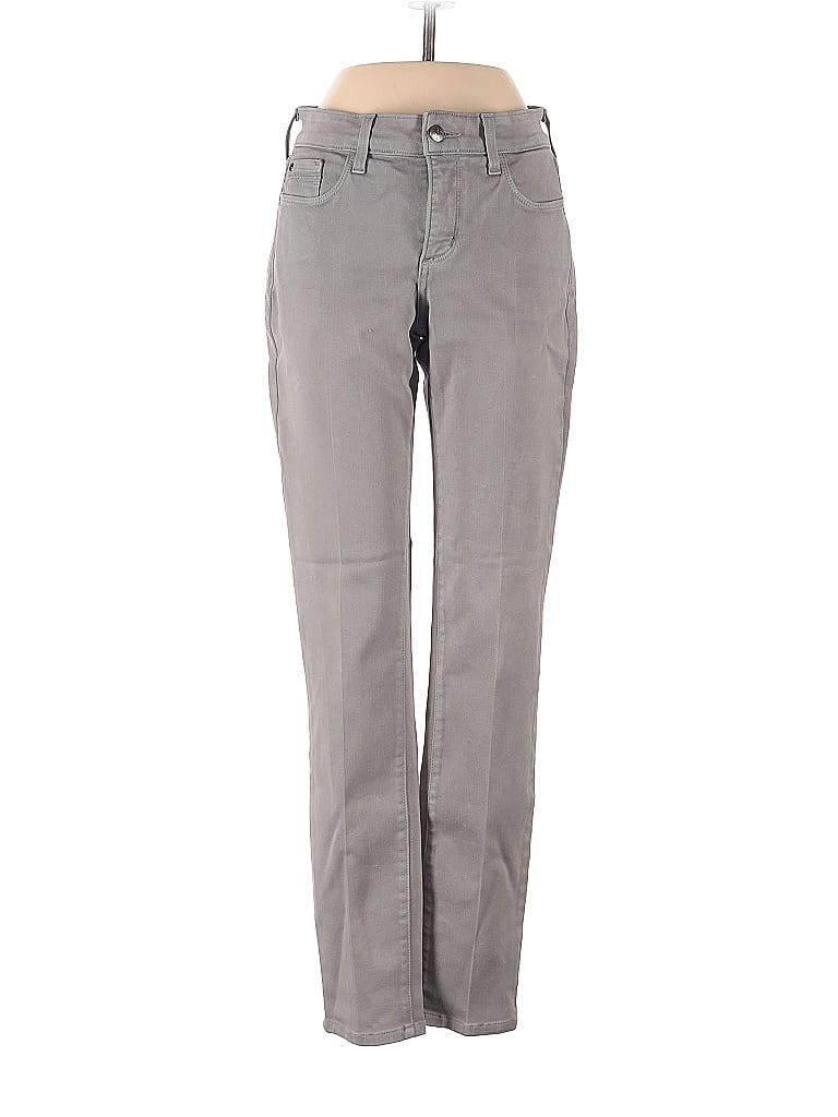 NYDJ Solid Gray Jeans Size 0 - 81% off | thredUP