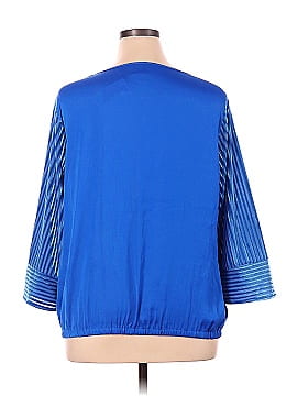 JM Collection Long Sleeve Blouse (view 2)