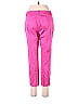 Ann Taylor Jacquard Color Block Pink Khakis Size 8 (Petite) - photo 2