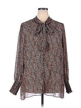 City Chic Long Sleeve Blouse (view 1)