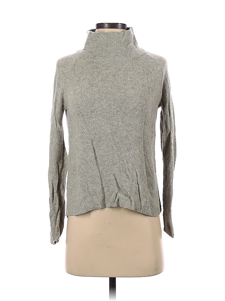 Pre-owned Madewell Turtleneck Sweater In Gray