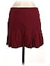 Theory Solid Burgundy Casual Skirt Size 6 - photo 2